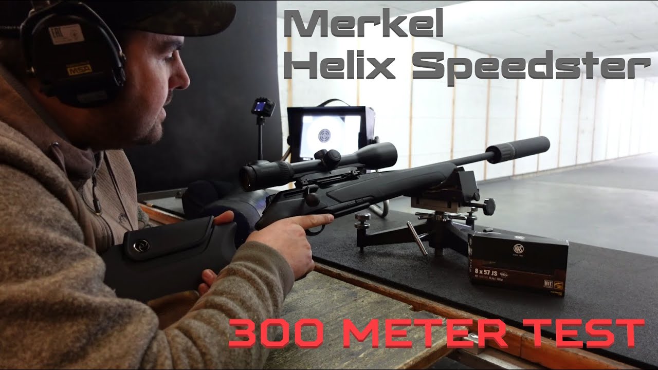 Merkel Helix Speedster (8x57IS) // Schusstest 300 Meter