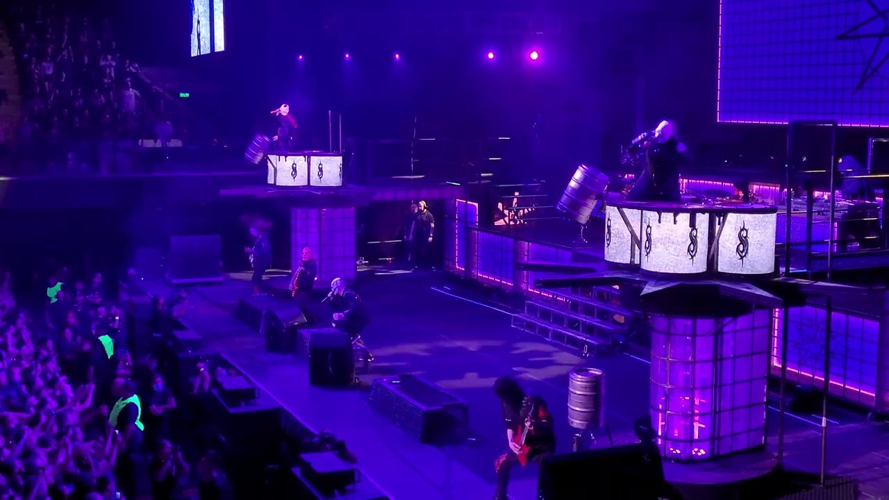Slipknot - Intro + Disasterpiece + Wait and Bleed (Movistar Arena, Buenos Aires, 08.12.22) 4K