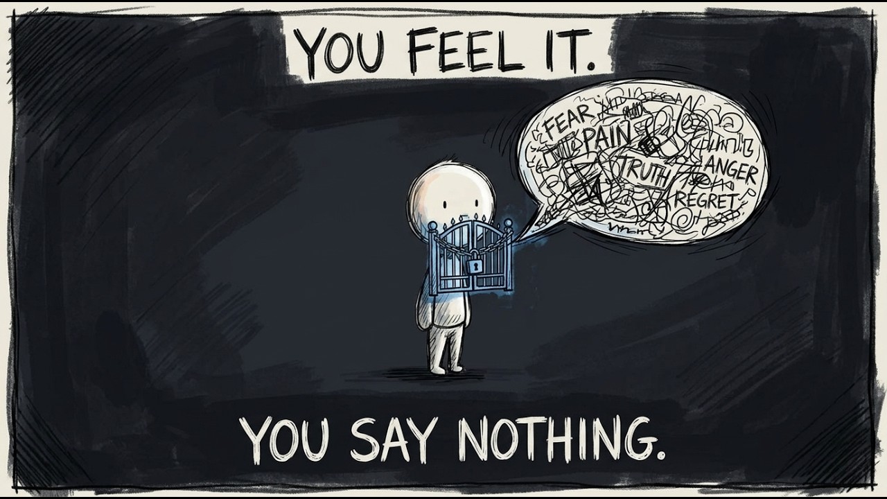 You Don’t Say What You Feel — And It Doesn’t Go Away