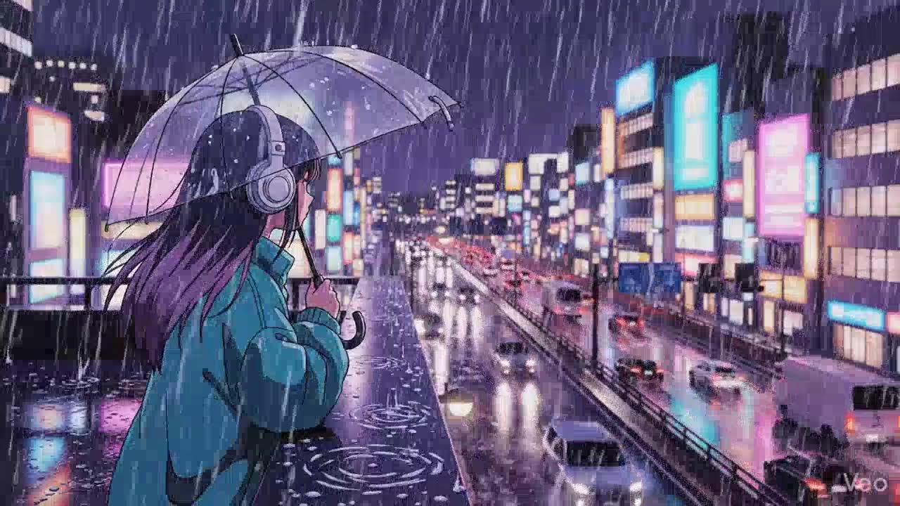 Soft Japanese Rain 🌙 Chill Night Lofi for Study & Sleep | Live Stream by The Japanese Town