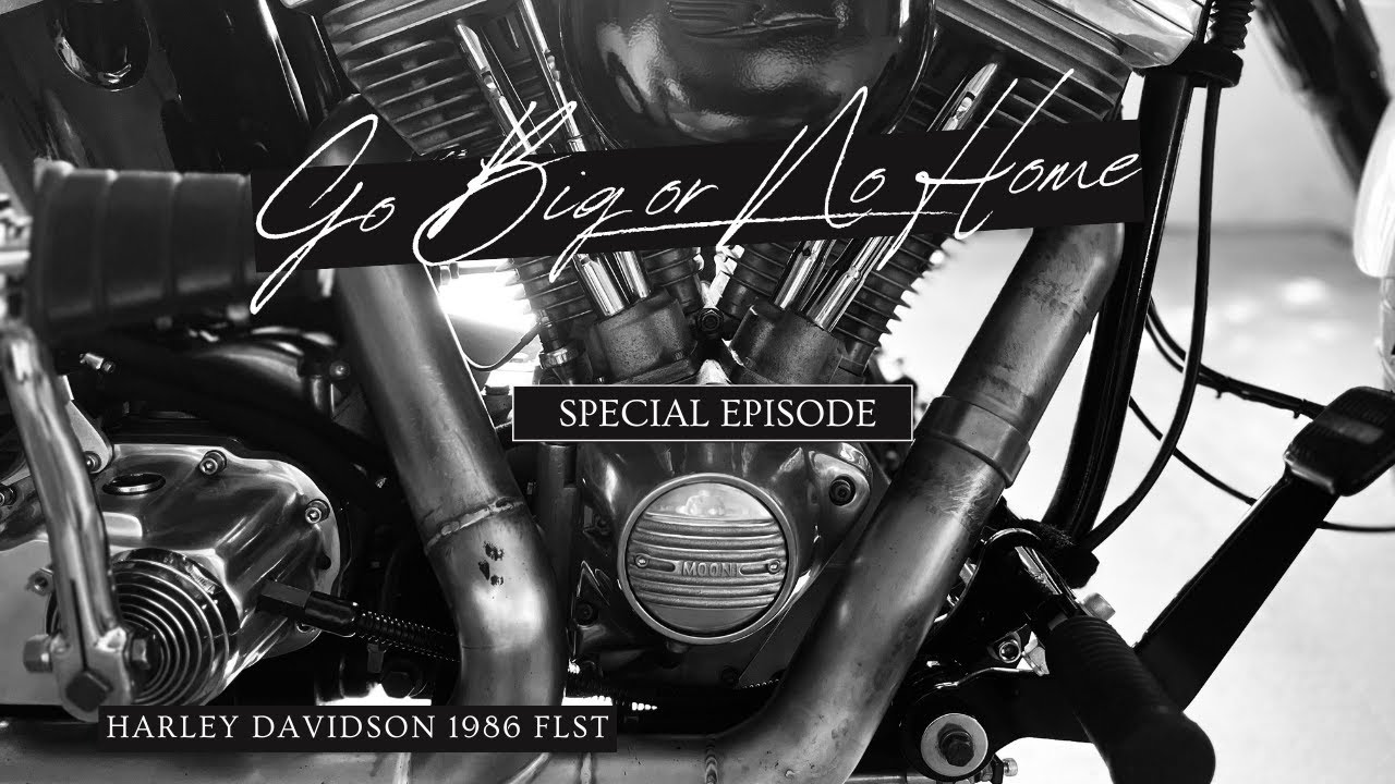 Harley Davidson Bobber 1986 Evo Softail build
