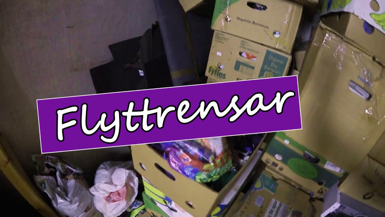 Flyttrensar | Kastar en massa skräp 😱💪
