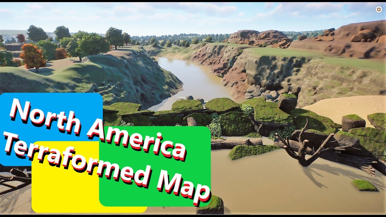B4ckbl4st North America Blank Map