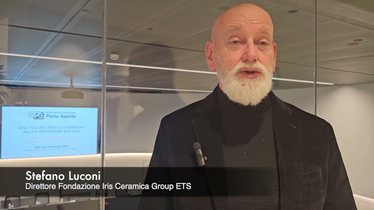 La testimonianza di Stefano Luconi – Direttore Fondazione Iris Ceramica Group ETS