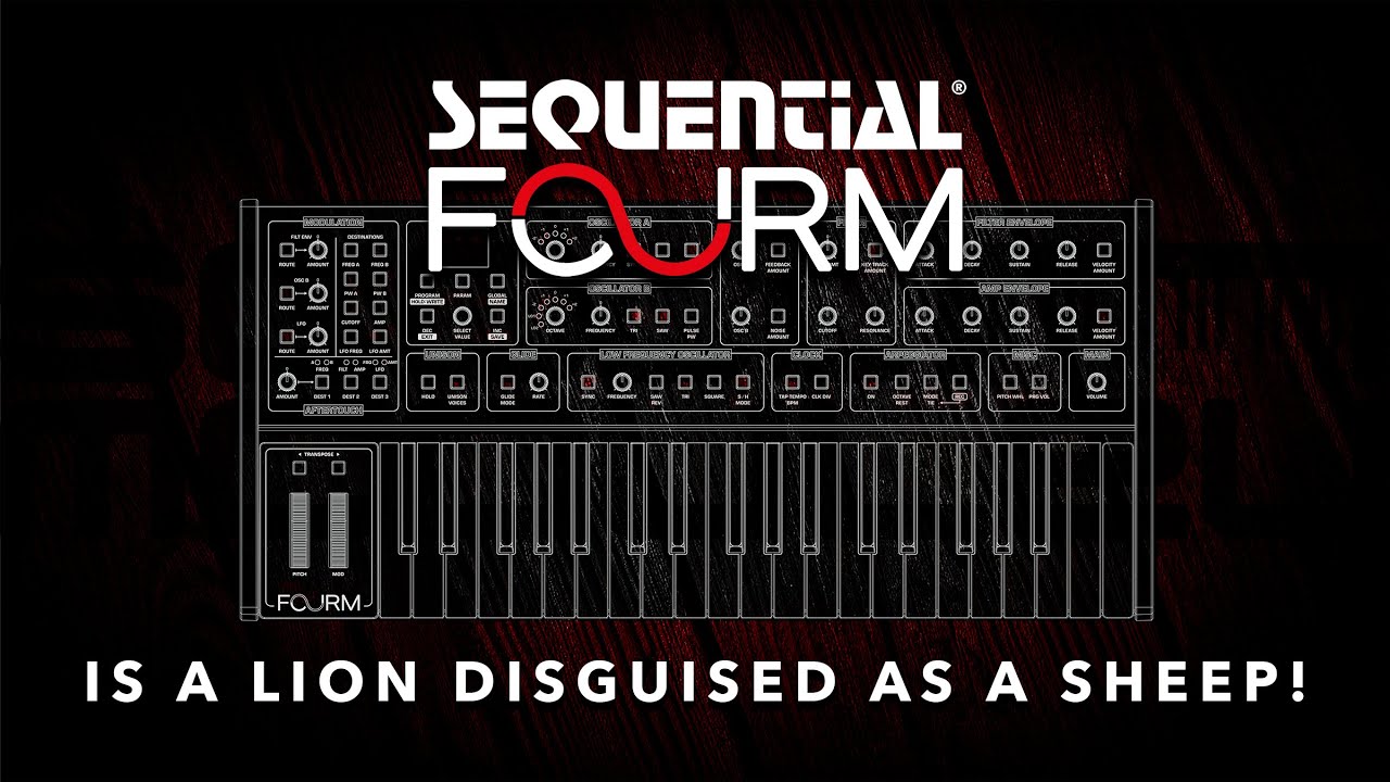 Sequential Fourm - I love this synth!