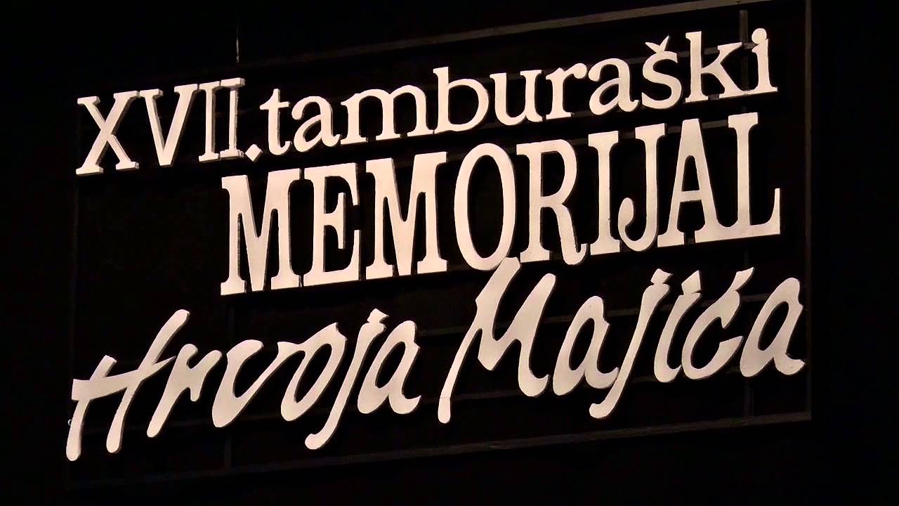 XVII. Tamburaški memorijal Hrvoja Majića - Vinkovci 2016