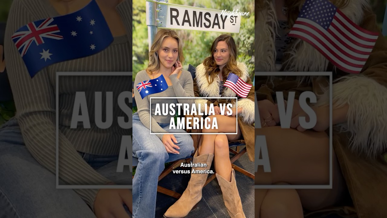 Aussie vs American Accents | Neigh-Fun | Neighbours