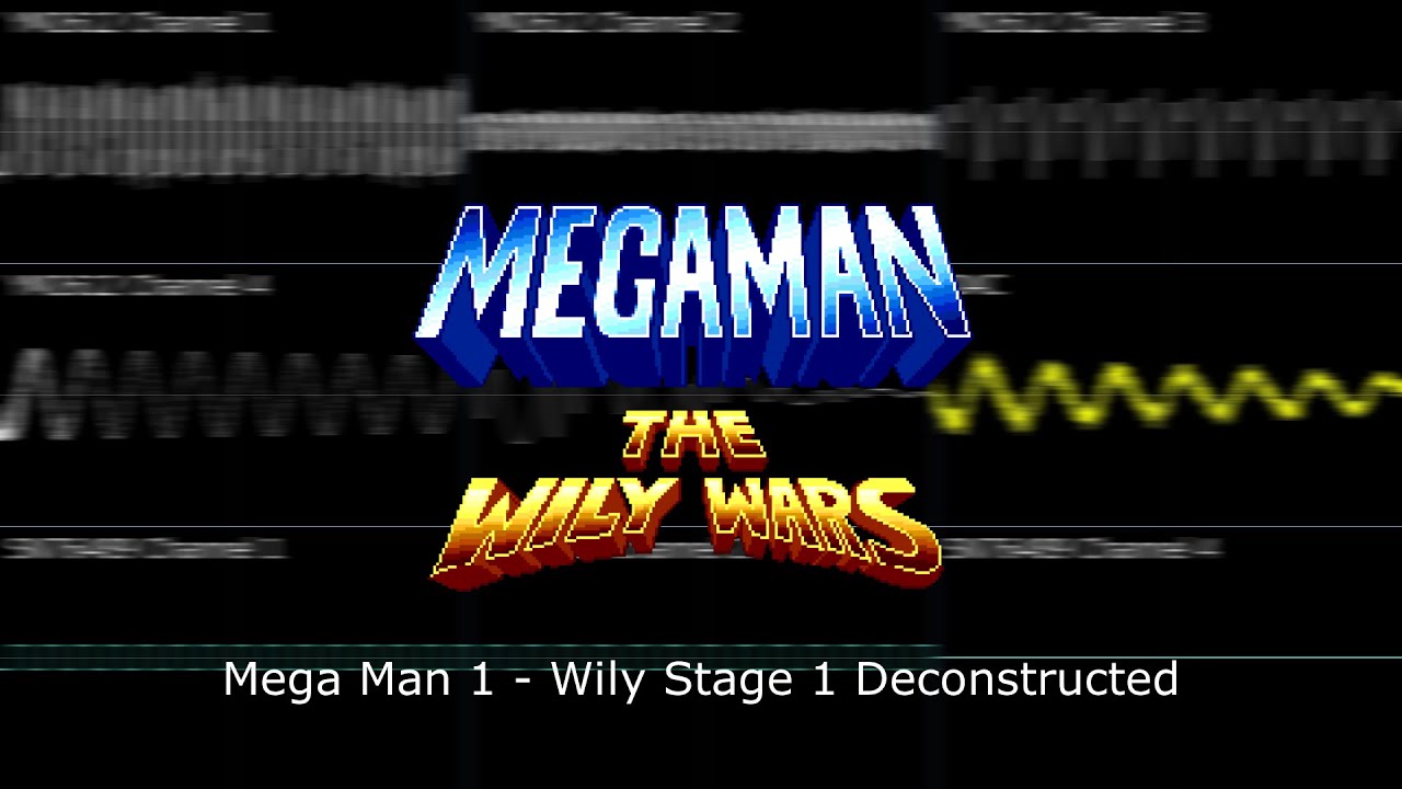Mega Man: The Wily Wars - Mega Man - Dr. Wily Stage 1 (Oscilloscope Deconstructed)