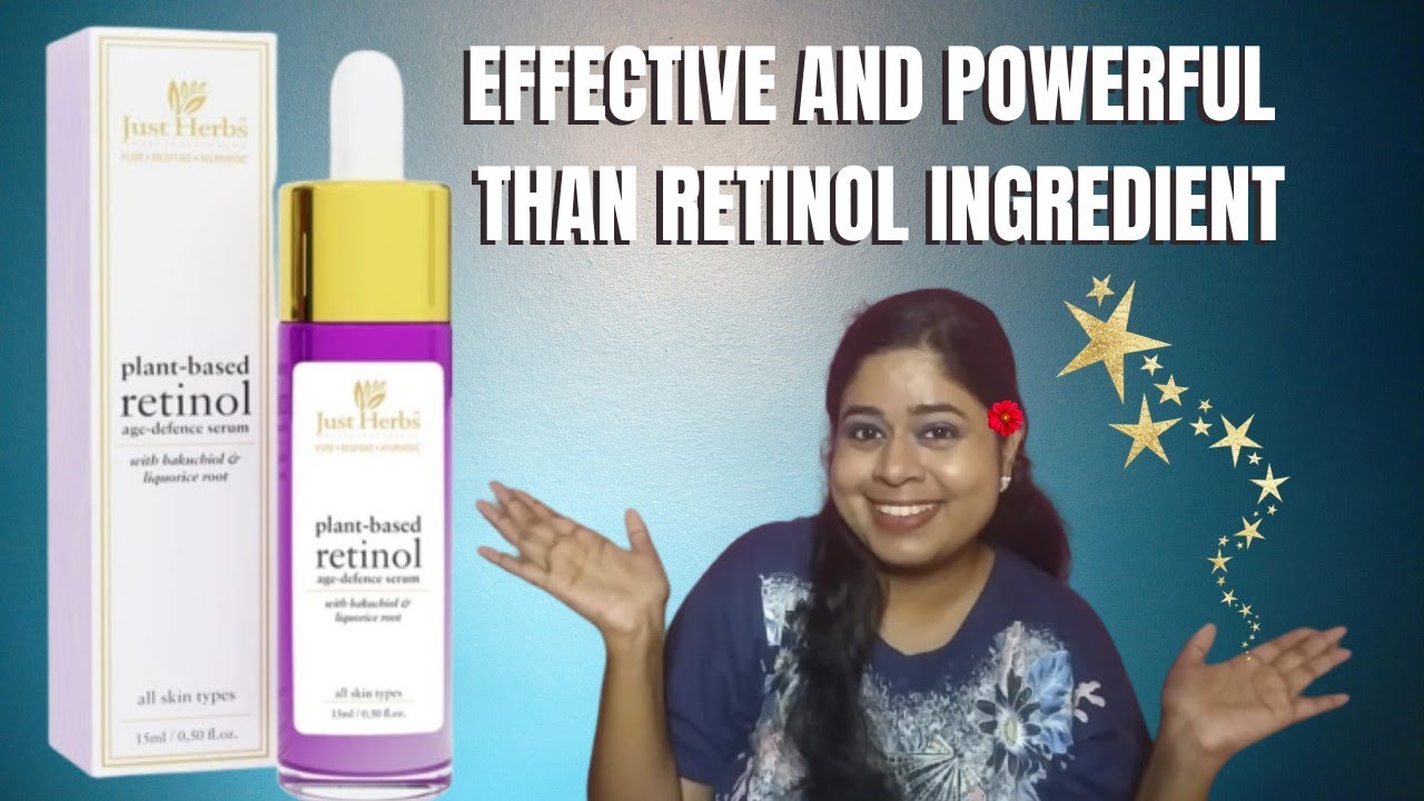 Just Herbs Plant based Retinol serum review