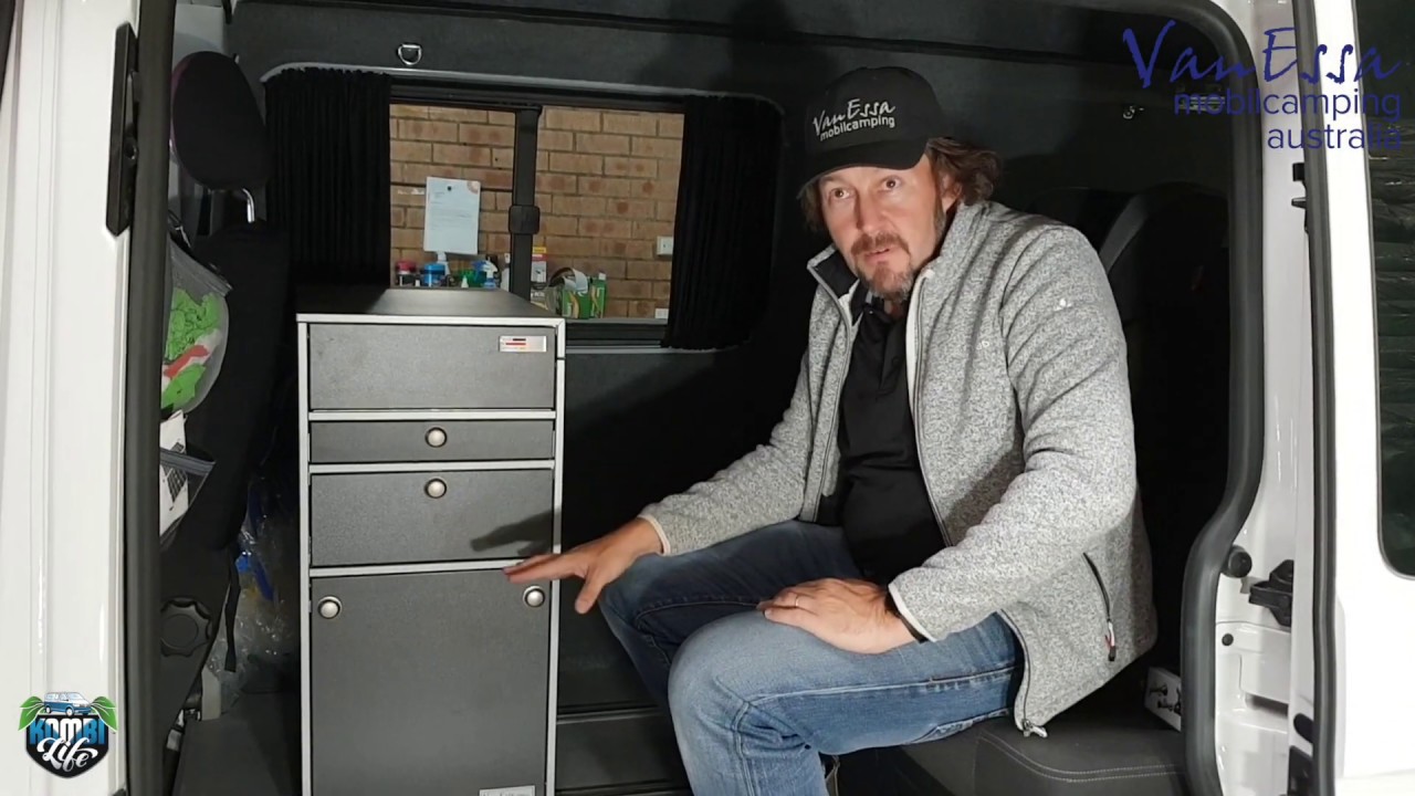 New VanEssa mobilcamping Oslo Interior Kitchen Module for VW Multivan and Caravelle and Transporter