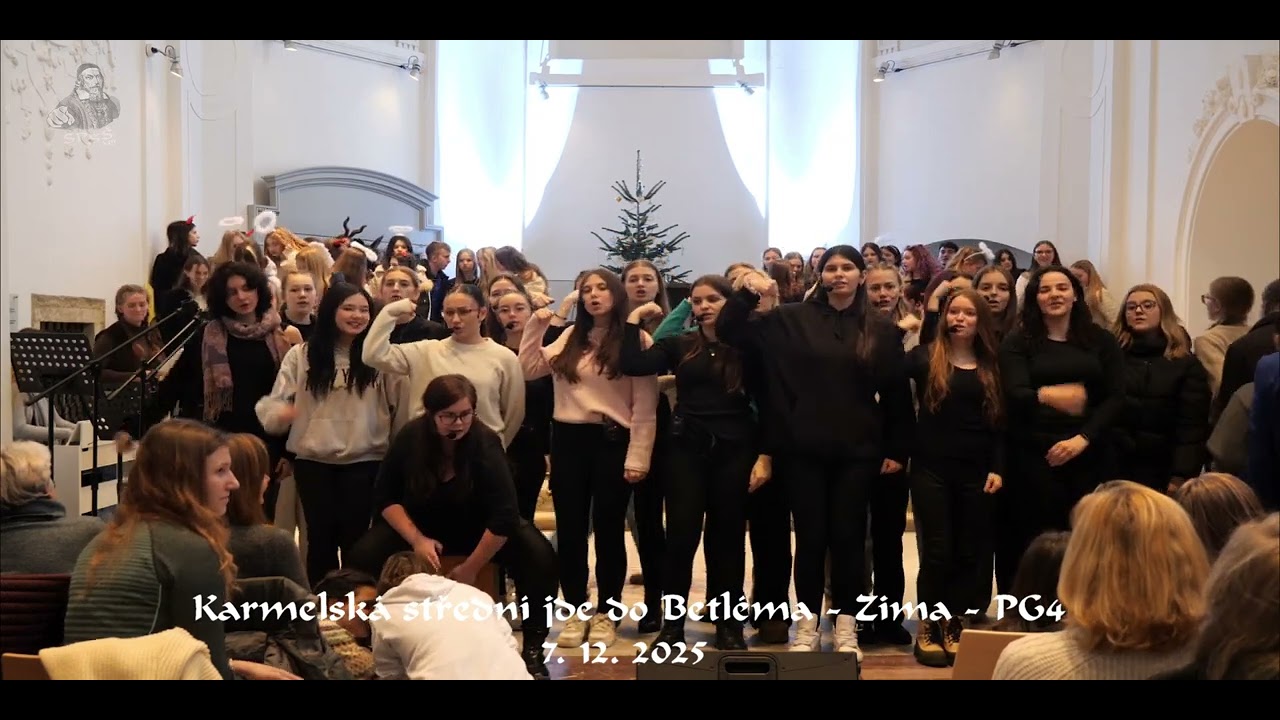 Karmelská střední jde do Betléma Zima PG4