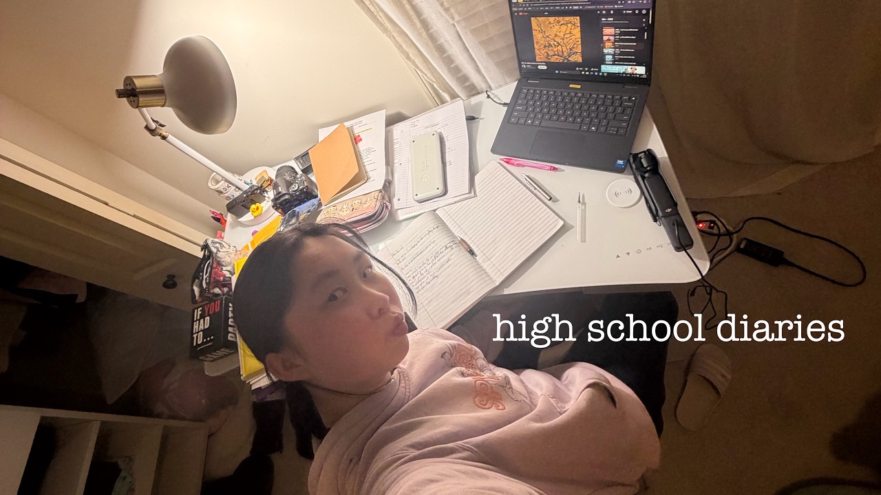 winter break as a high schooler | failing diaries  — new year, same me, procrastination at its peak