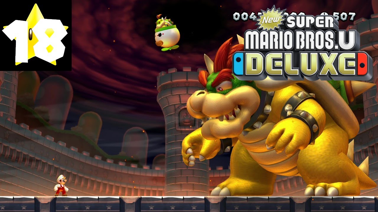 NEW SUPER MARIO BROS U DELUXE #18 - COMBAT FINAL CONTRE BOWSER