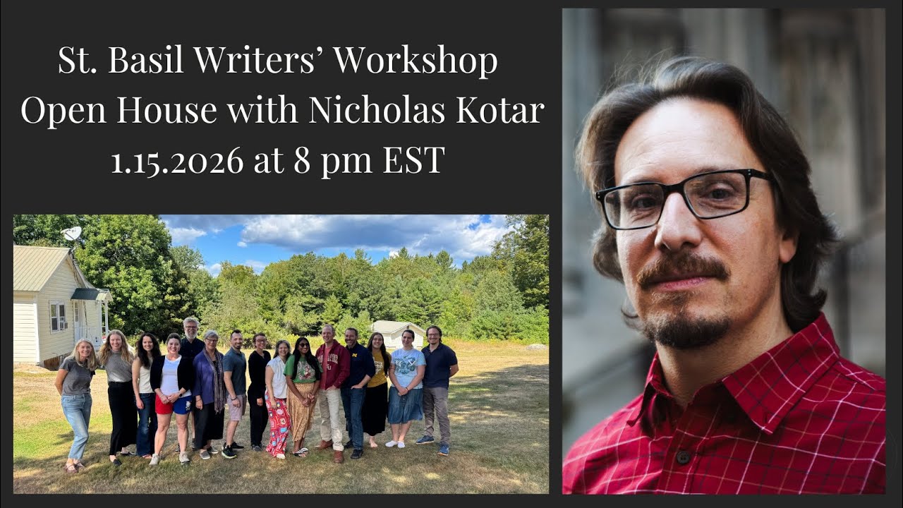 St Basil Writers' Workshop Open House, 2026