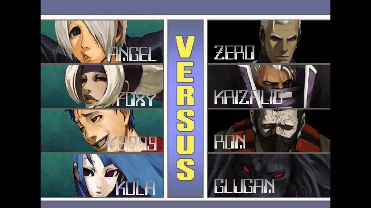 KOF2001 PS2 - ORIGINAL ZERO TEAM PLAYTHROUGH #KOF #KOF2001