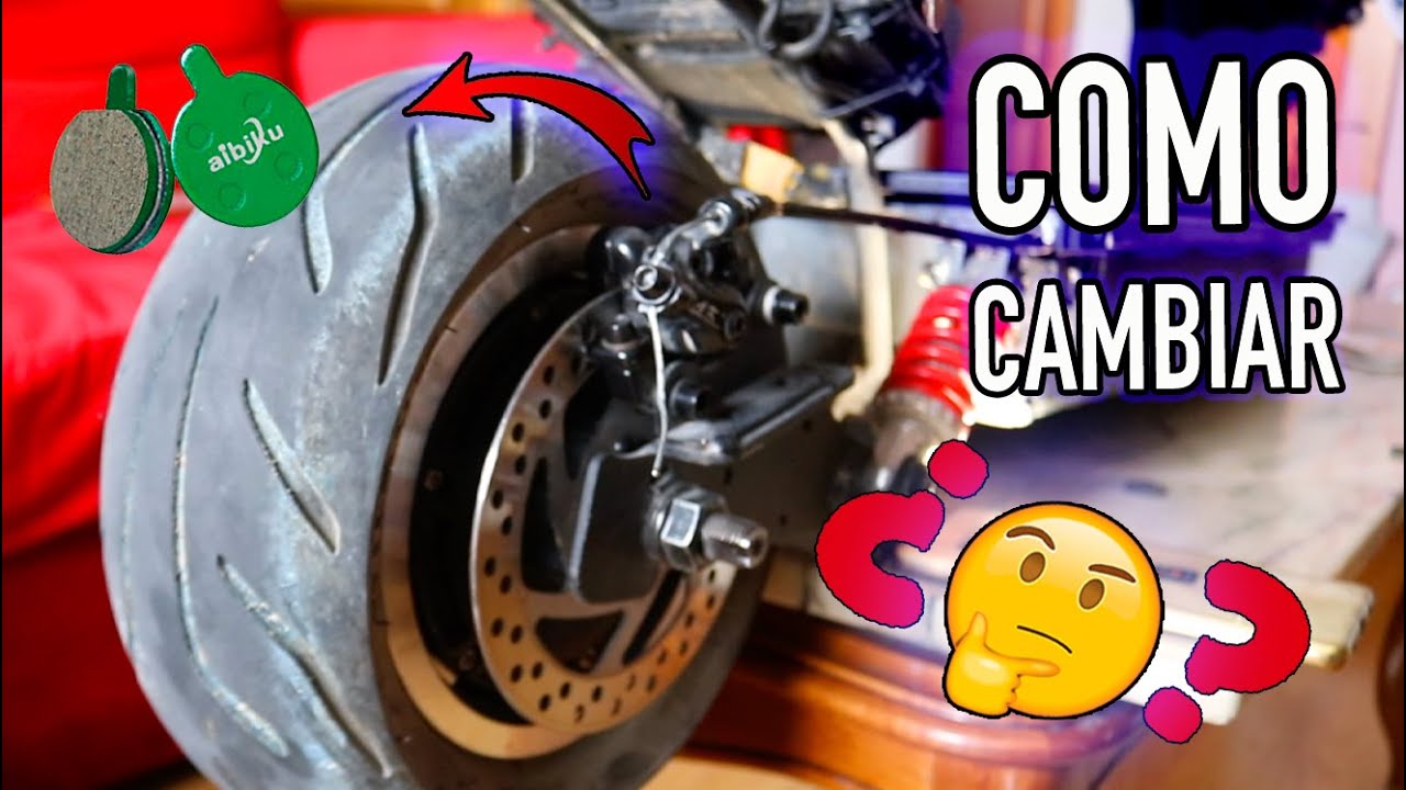 COMO CAMBIAR PASTILLAS DE FRENO EN PATINETE ELECTRICO Y BICICLETAS