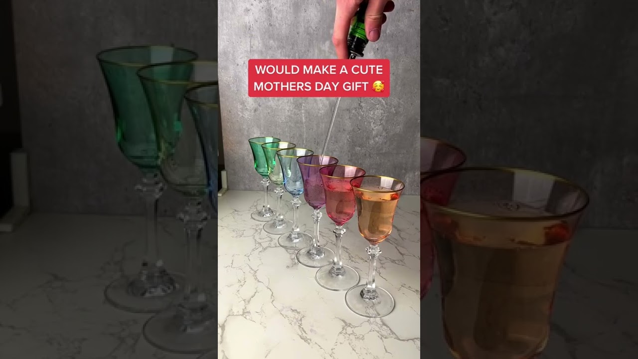 What do you think of our new colourful glasses? #wineglass #whiskeyglass #bestie #besties #weekend