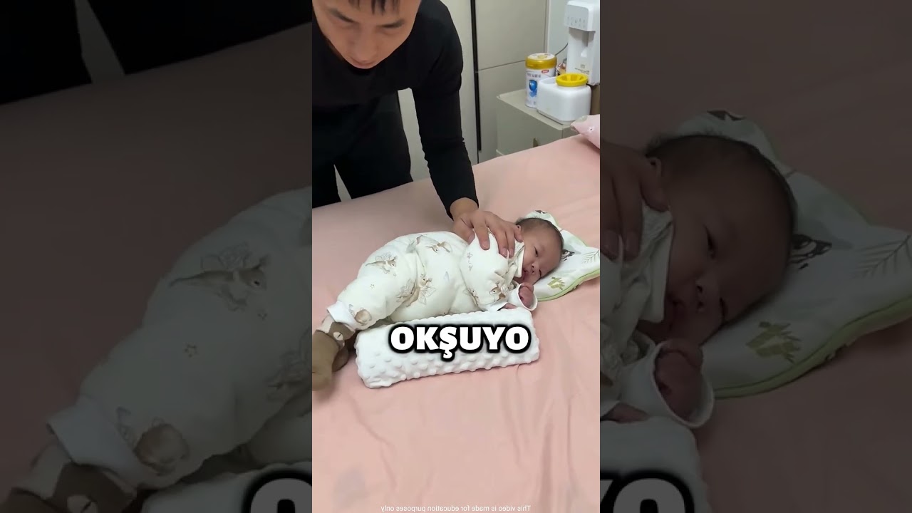 &Ccedil;in'in bebekleri hızla uyutmak i&ccedil;in en şaşırtıcı y&ouml;ntemi #shortvideo