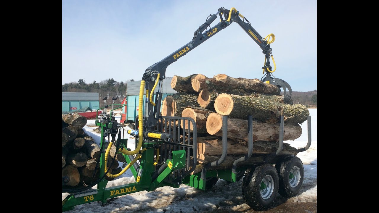 Farma Log trailer,Me,Dad&Jacob