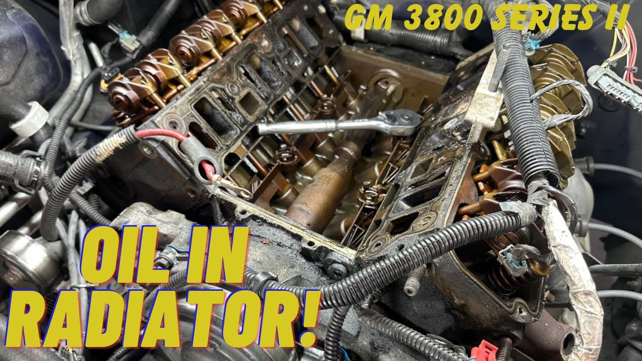 Масло в радиаторе! Разборка верхней части! GM 3800 3100 3400 3.8 #механик