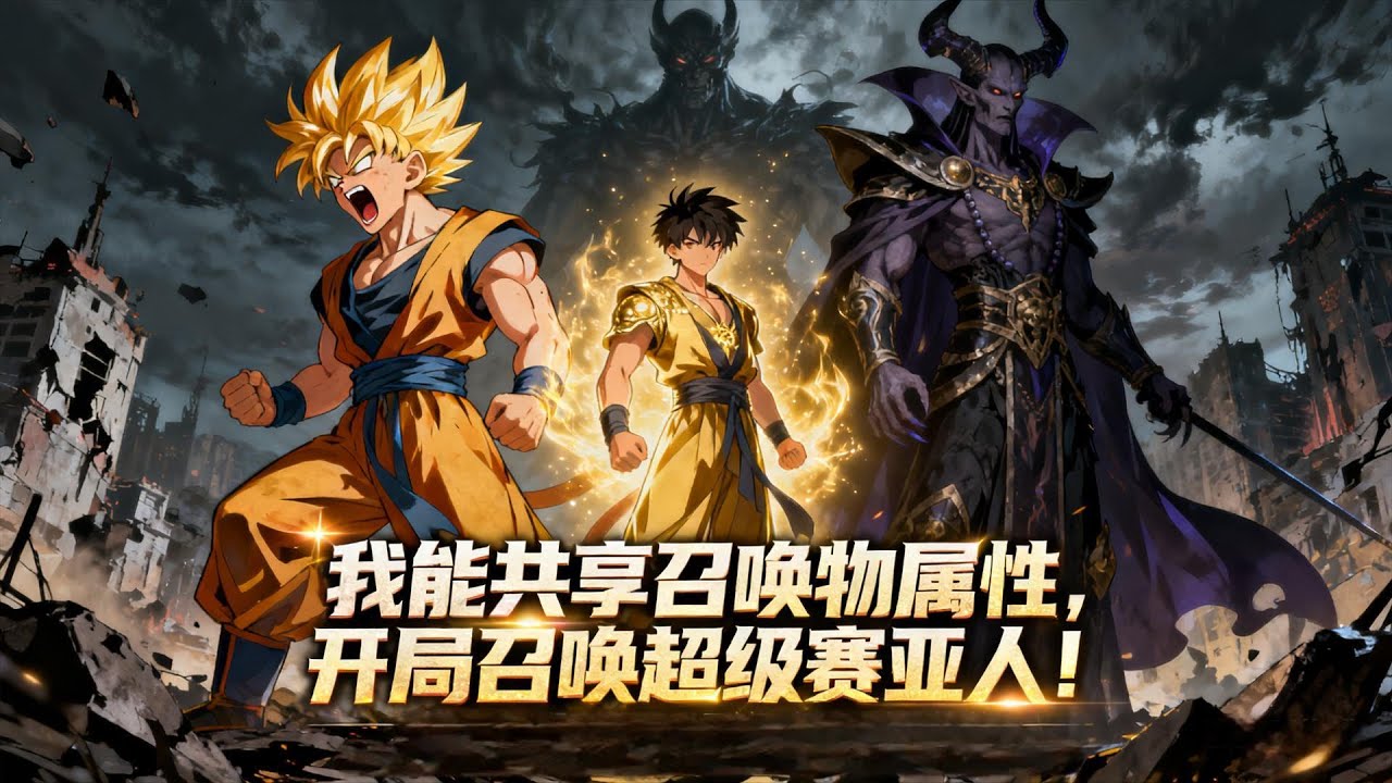 一口气看完结《我能共享召唤物属性，开局召唤超级赛亚人！》1-264 外神入侵，全民转职！叶墨转职召唤每十级一个无敌神技！开局召唤赛亚人贝吉塔&hellip;【冥王哈迪斯】【黑暗大帝】&hellip;外神：我家老祖怎么被他召唤了？