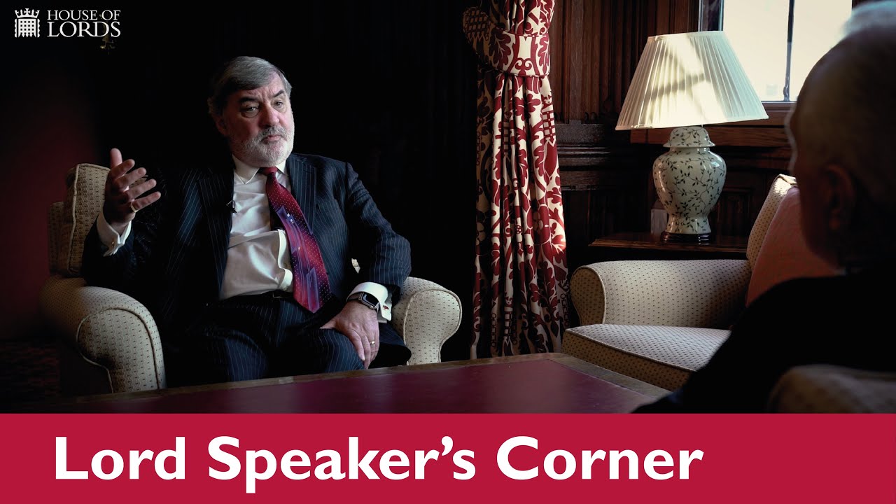 Lord Alderdice | Lord Speaker's Corner | Episode 2