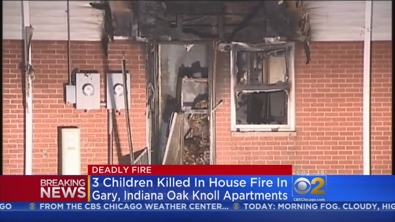 3 Kids Killed, 3 Others Injured In Gary Apartment Fire