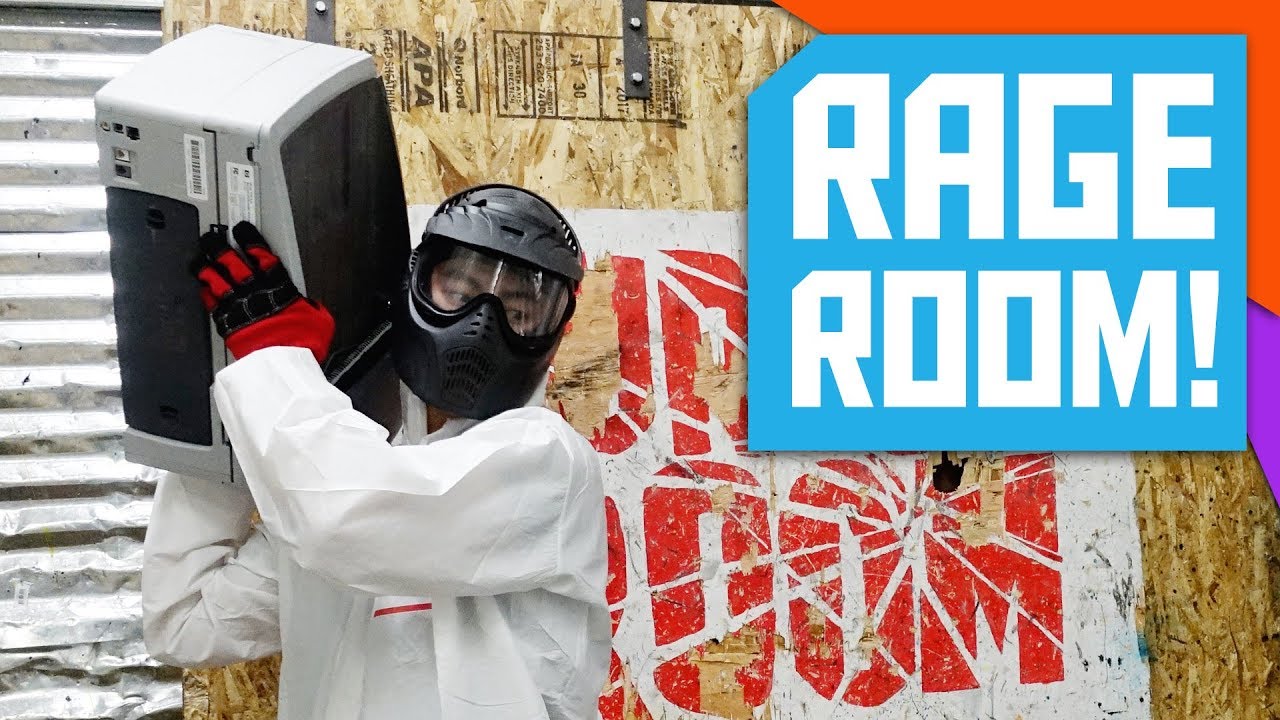Destruction in a Rage Room!