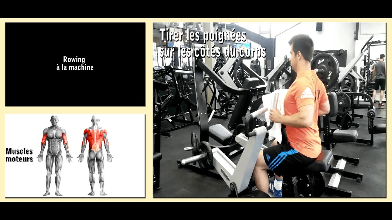 Thomas Personal Trainer - Rowing à la machine