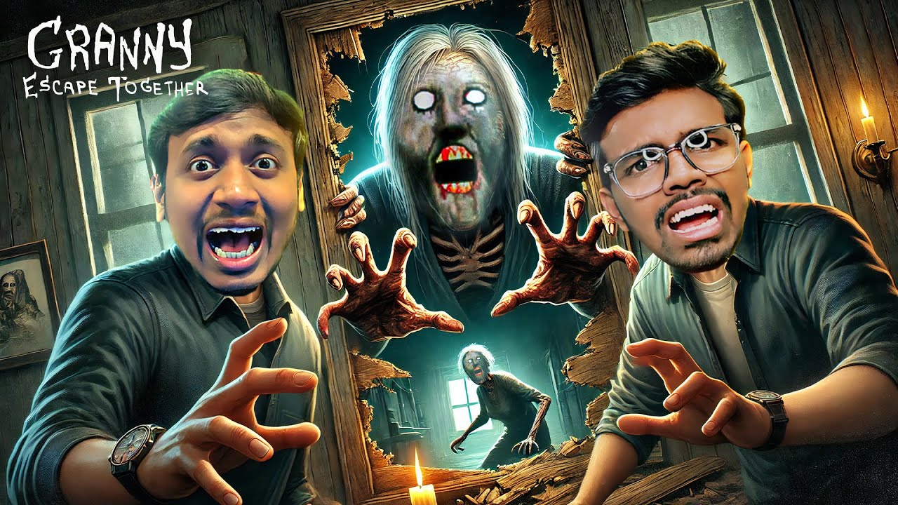 Realistic Granny Game 😮 | Granny: Escape Together | Maddy Telugu Gamer