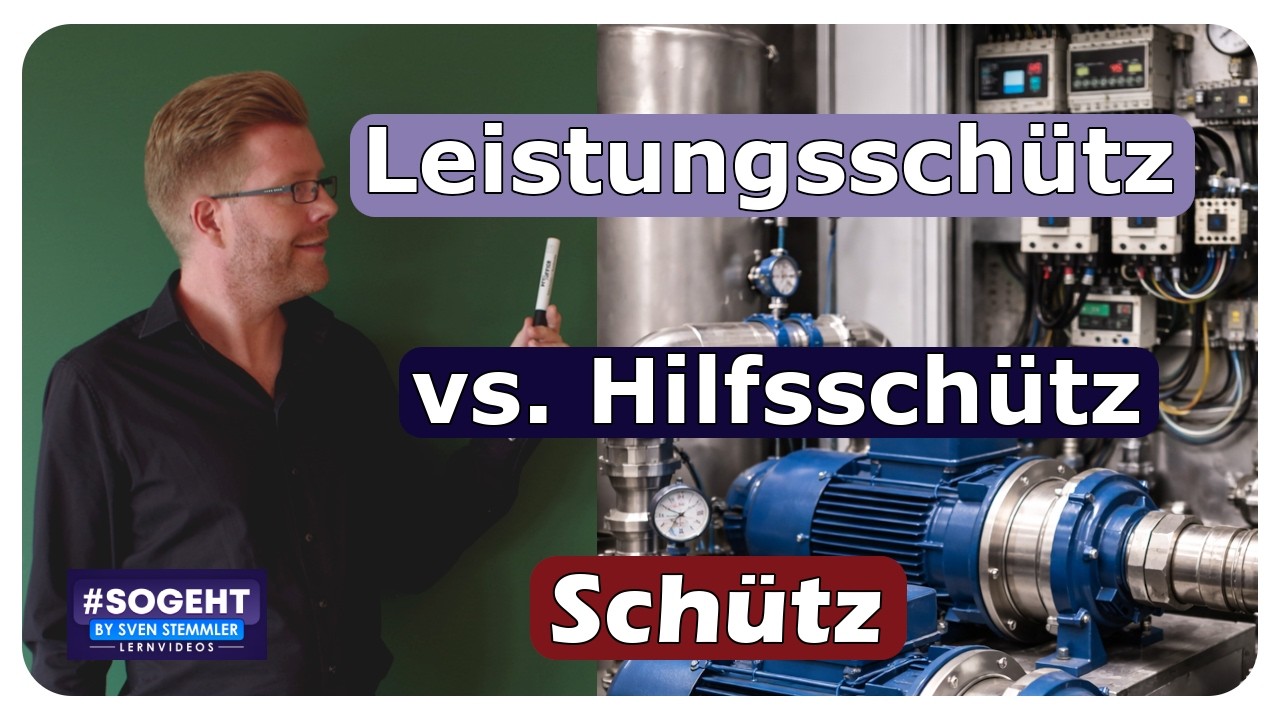 Leistungsschütz vs. Hilfsschütz – Der Unterschied einfach erklärt!