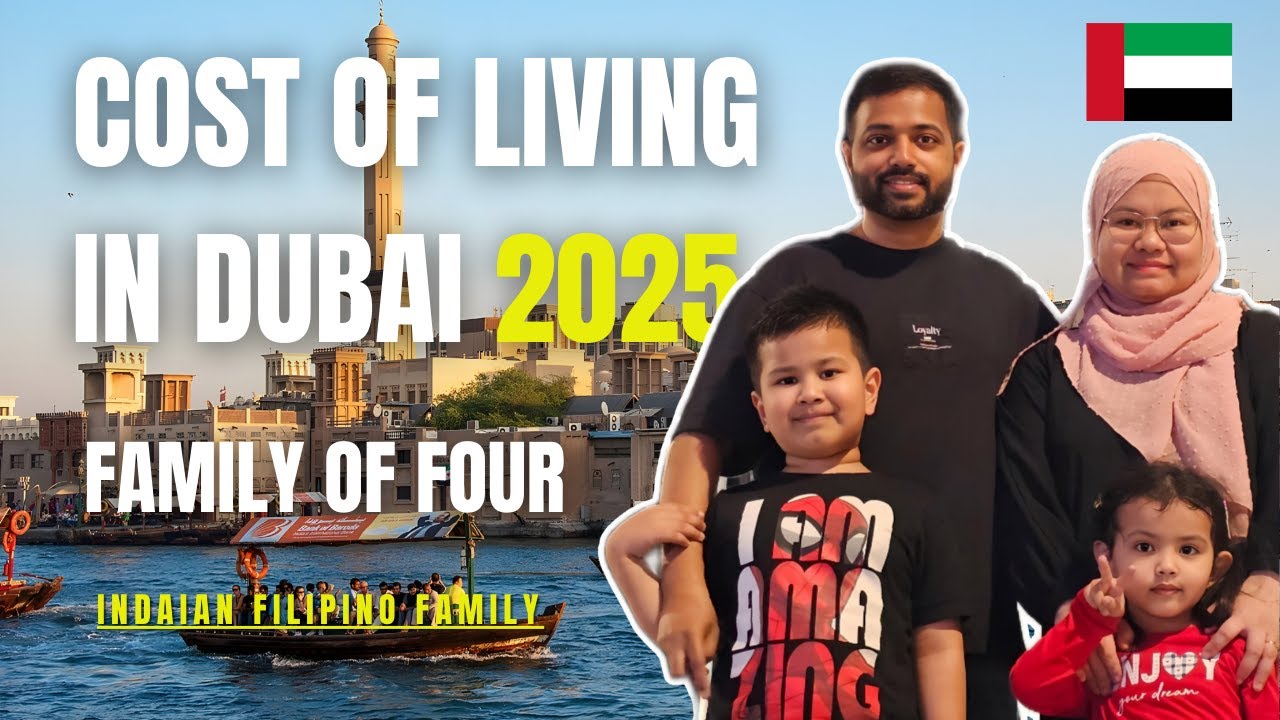 Cost of Living in Dubai (2025) | Our REAL Monthly Budget | Family of Four
