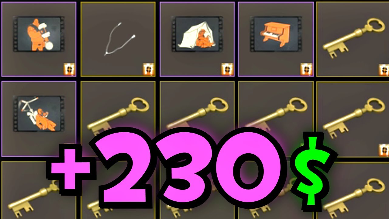 TF2 - ✅1 KEY BET = 230$ PROFIT!