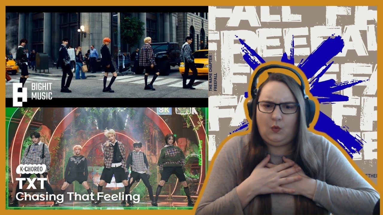 Is this allowed? | TXT Free Fall Album reaction part 1 - Growing Pain, Chasing That Feeling, Dreamer