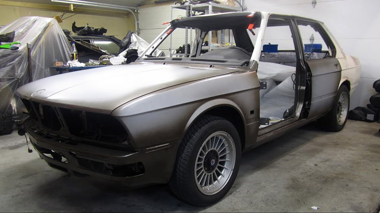 1987 BMW E28 Alpina B7 Turbo Katalysator Restoration Project