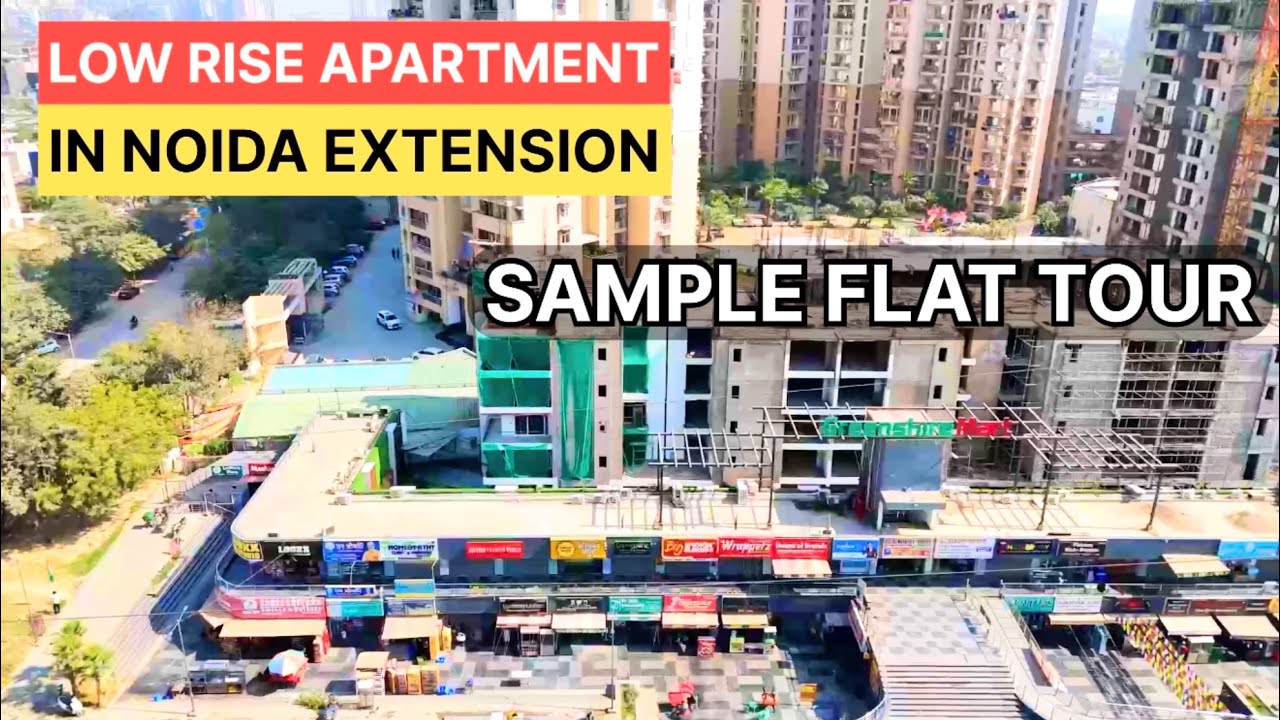 Lowrise Apartment In Noida Extension | Rera Approved | Sample Apartment Tour #Nirala #Greenshire 