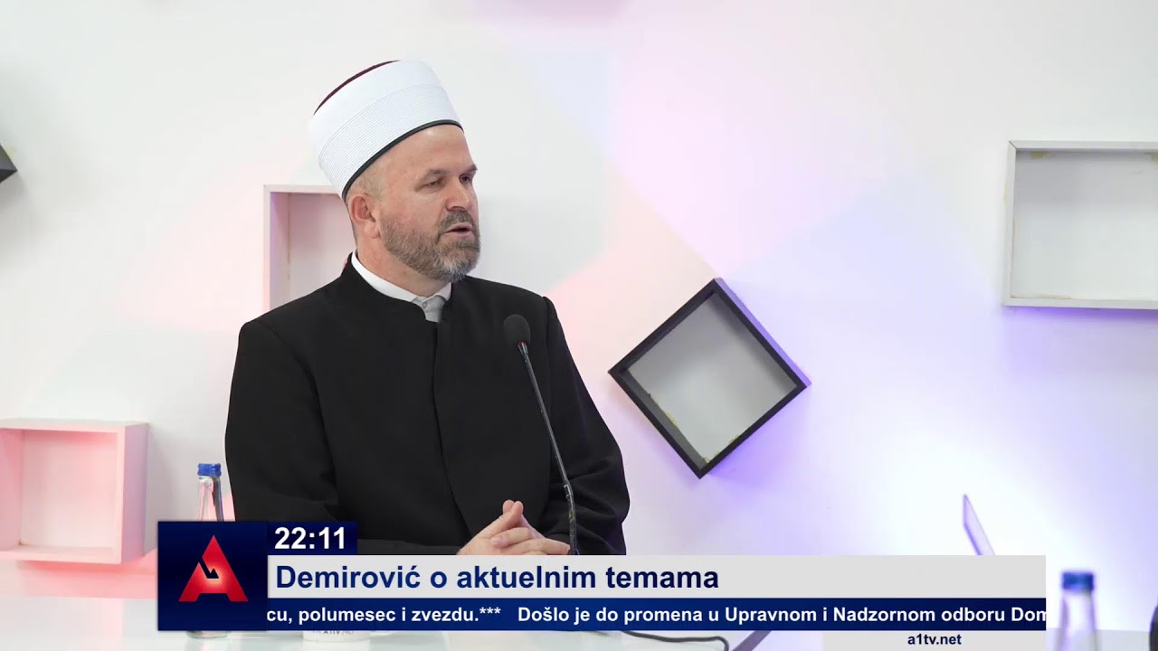 Muftija sandžački Islamske zajednice Srbije Muhamed Demirović // Posmatranje