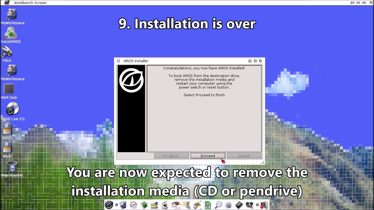 Icaros Desktop - Native Installation Procedure
