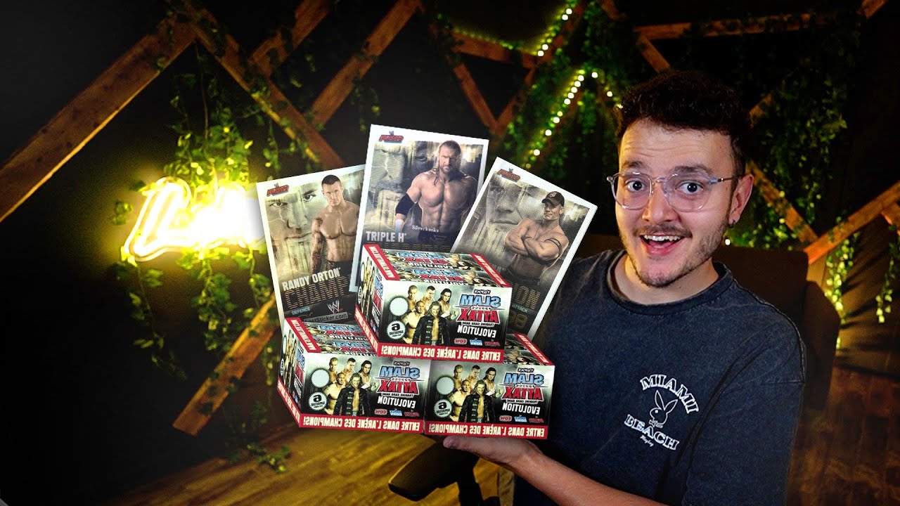 J'ouvre 150 boosters SLAM ATTAX EVOLUTION de 2010, et je pack 2 ... (Hits seulement)