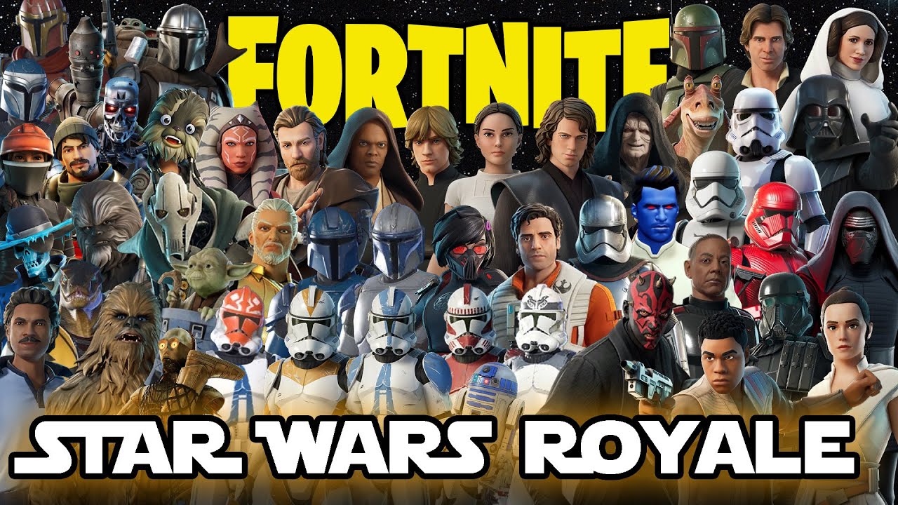 Fortnite: Star Wars Royale | 50 Player Custom Match! GALACTIC BATTLE EVENT FINALE