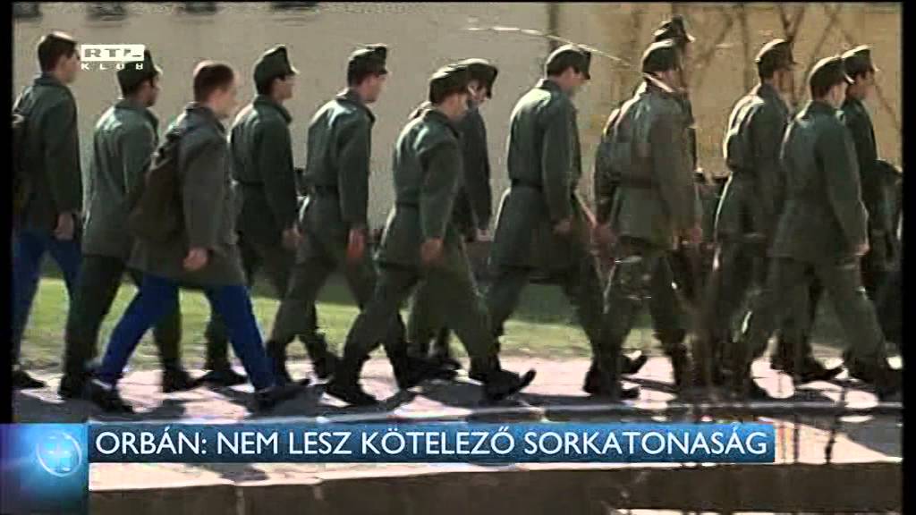 Orbán: nem lesz kötelező sorkatonaság 16-01-17