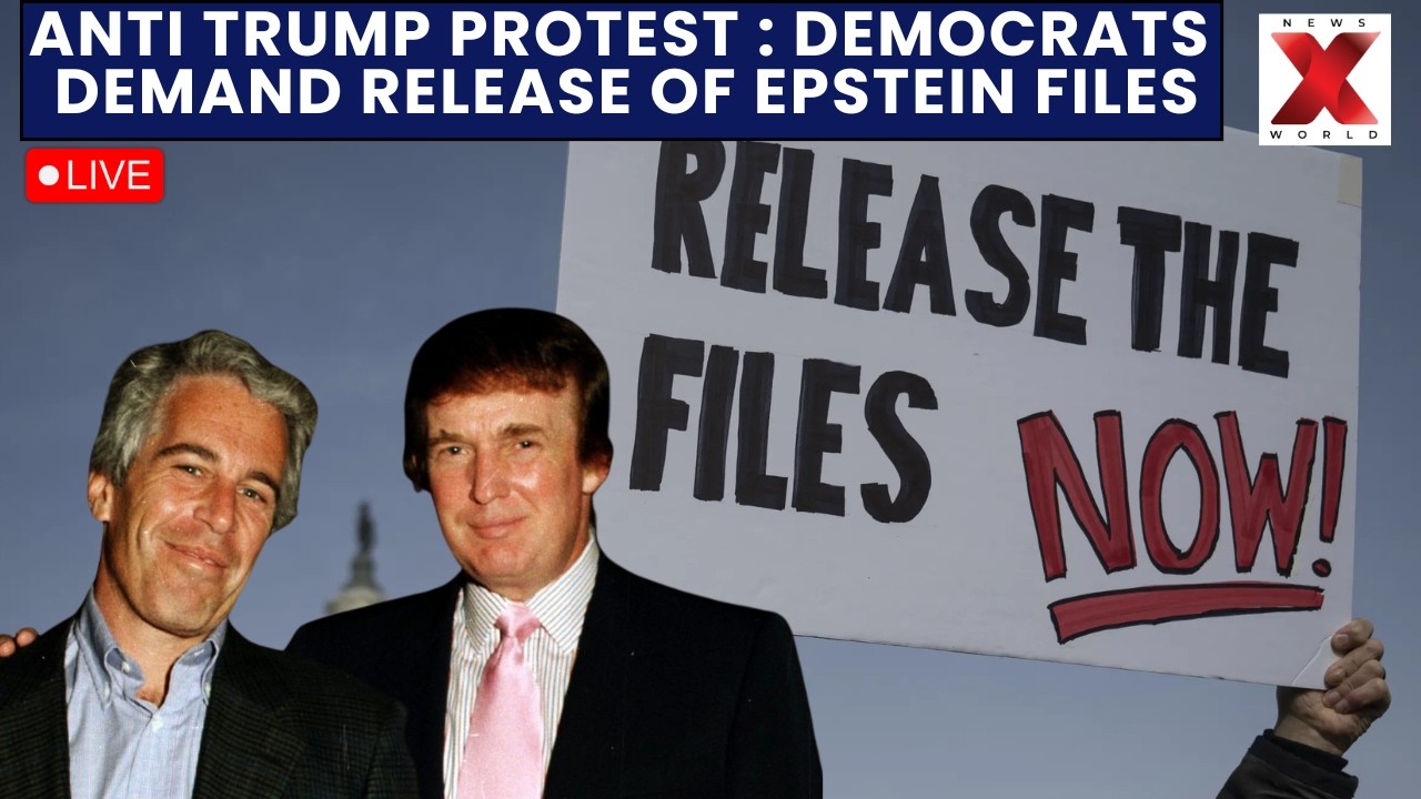 Democrats Protest Trump LIVE : Democrats Wear Release The Files Badges During Trump Address