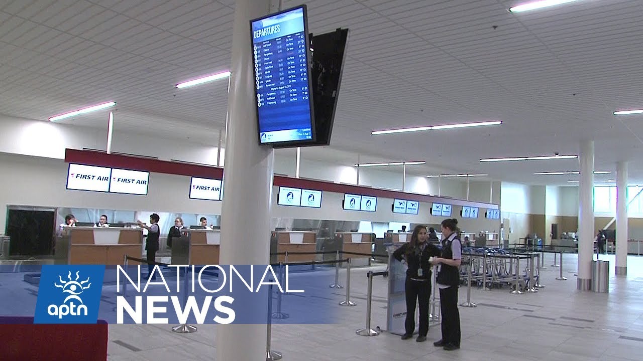 The New Iqaluit Airport Opened Its Doors | APTN News