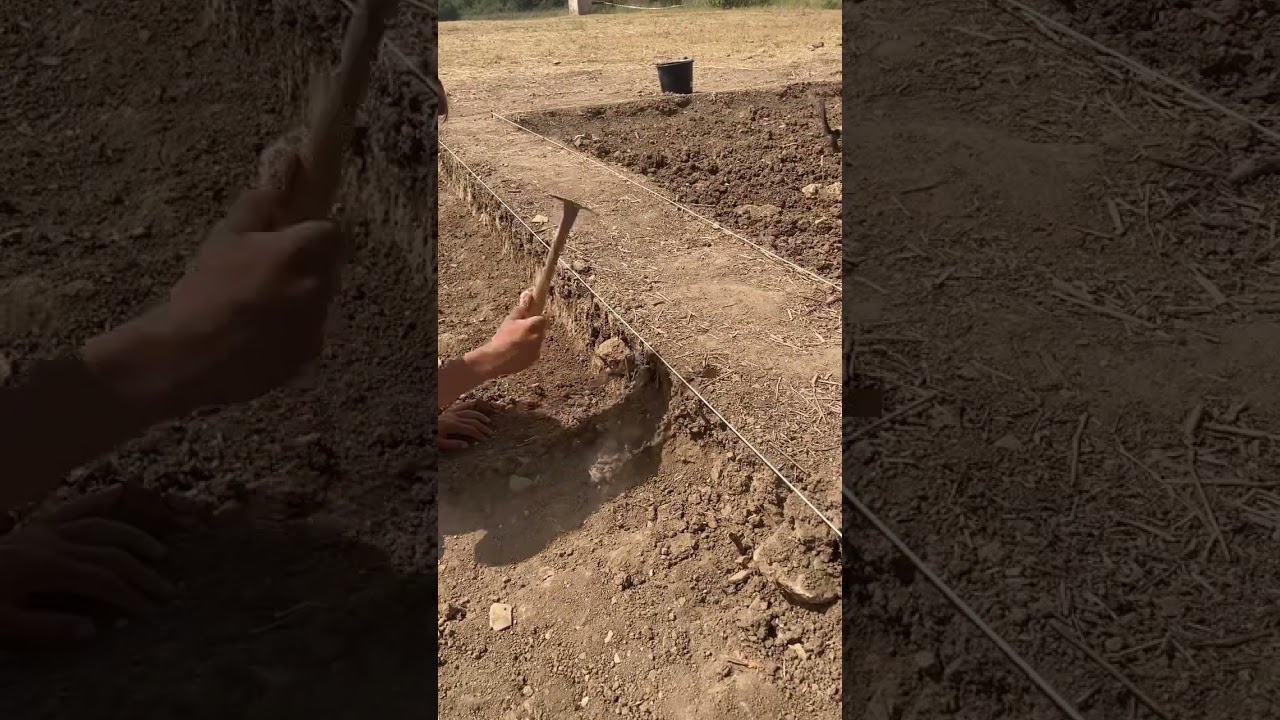 How to dig a proper archaeological trench