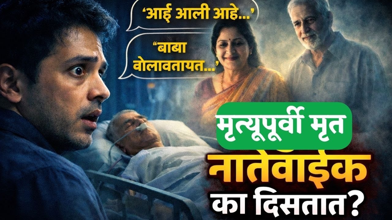मृत्यूपूर्वी दिसणारे चेहरे || भ्रम की आत्म्यांचं सत्य || Science vs Spirituality #marathiscience