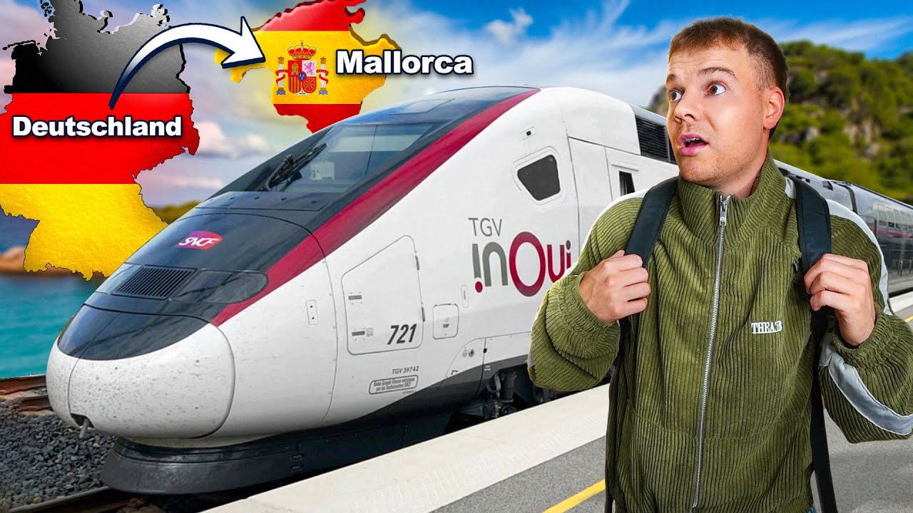 Ich fahre mit dem Zug nach Mallorca! (ohne Flugzeug)