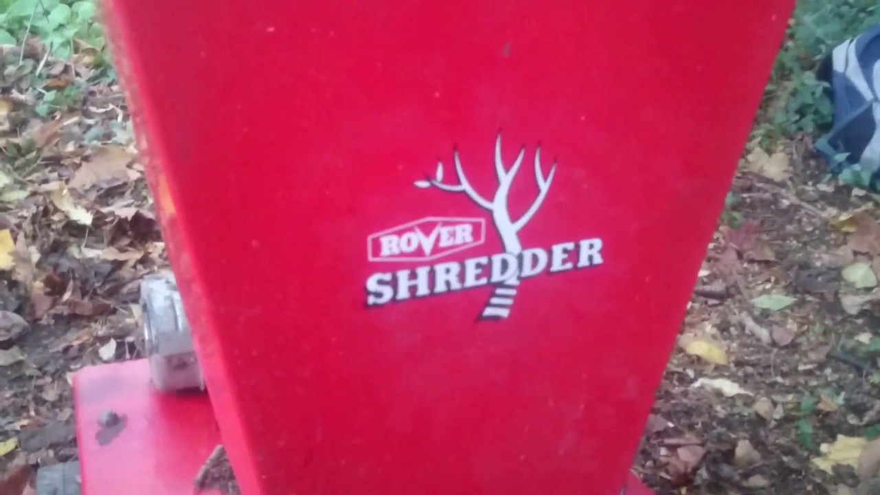 Shredding Leave With A Rover Shredder And A Chat