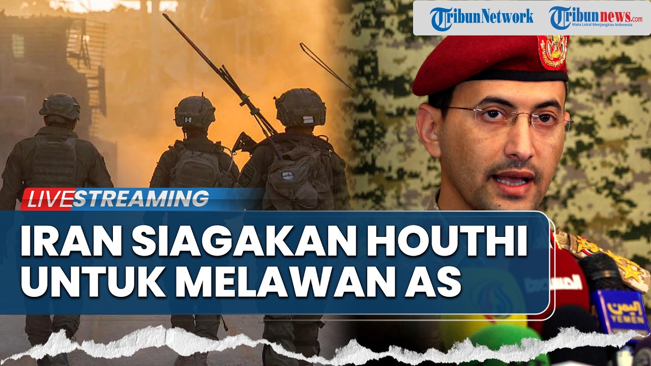 🔴Alarm Perang di Laut Merah! Iran Siagakan Houthi Lawan AS, Senjata Baru Siap Dikeluarkan