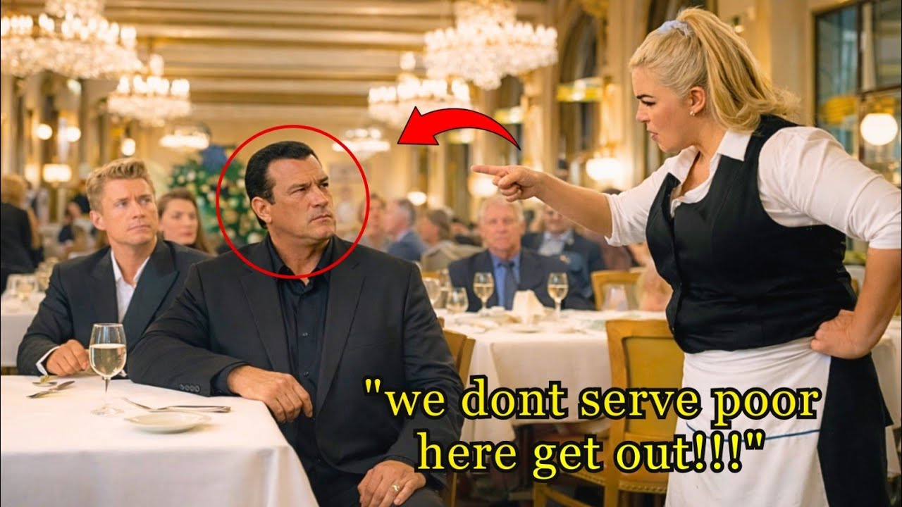 Waiter Insulted Steven Seagal in a Luxury Restaurant, Not Knowing He Owned the Restaurant...