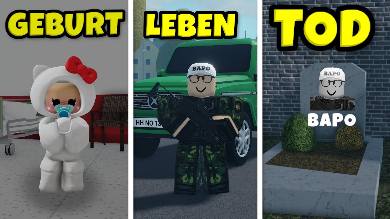 GEBURT zu TOD als SOLDAT in Notruf Hamburg (Role Play)